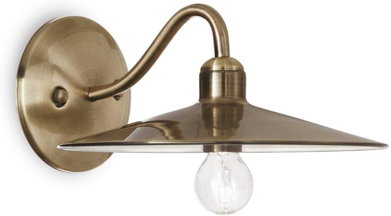 Elegant Cantina Væglampe i Brændt Metal - Max 40W