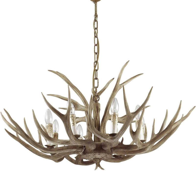 Chalet Pendel Lampe i Beige Metal - Rustik Elegance