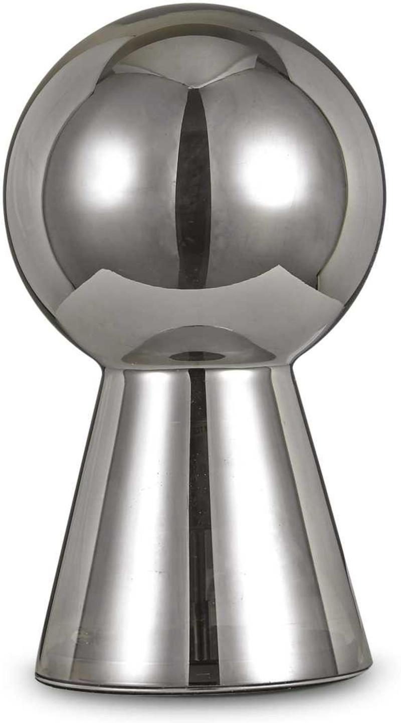 Birillo Bordlampe i Røgfarvet Glas - Elegant Design