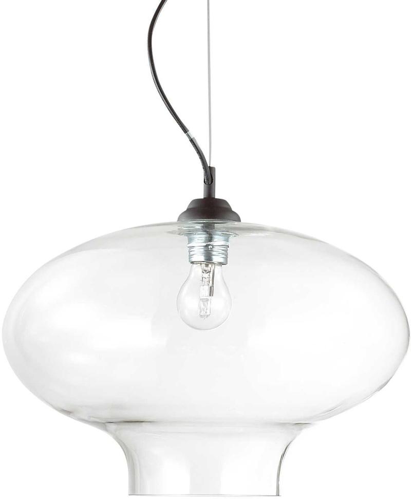 Bistro  Pendel Lampe  E27 Max     60w  E27  Gennemsigtig Sort  Metal  Glas  ø400xhmin355 Max2445mm