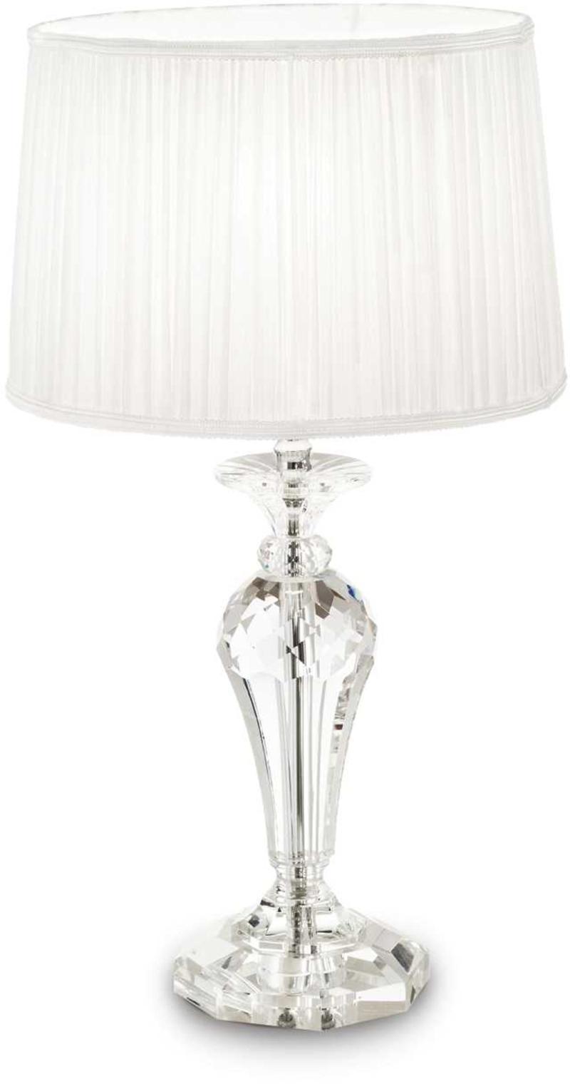 Elegant Kate Paris Bordlampe i Hvid - Max 60W