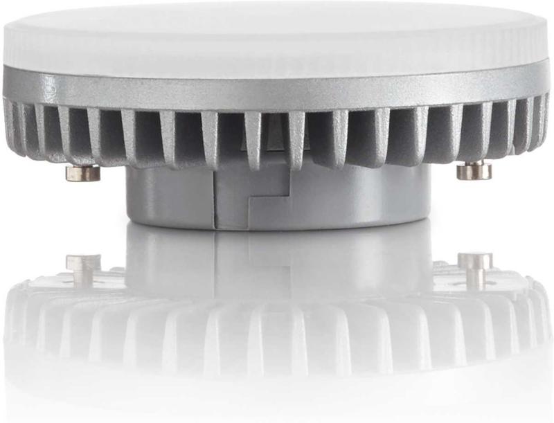 Gx53 9W Lyspære i Hvid Aluminium - Effektiv Belysning