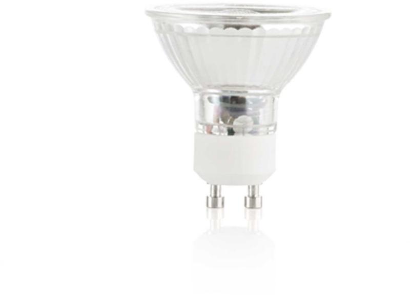GU10 LED-lyspære 7W - Gennemsigtig, 3000 Kelvin