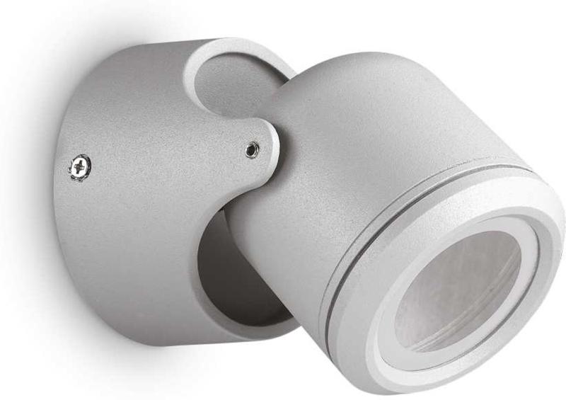 Xeno  Udendørs Væglampe  Gu10 Max     28w  Gu10  Grå  Aluminium  Metal  L90xh110xbmin115 Max135mm