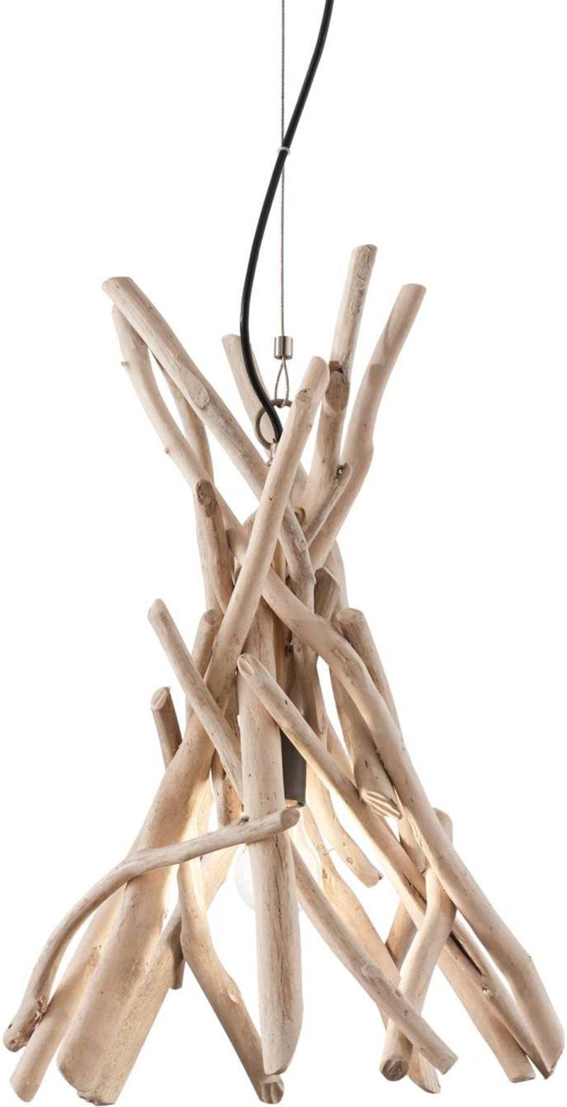 Driftwood Pendel Lampe - Unik Belysning til Dit Hjem