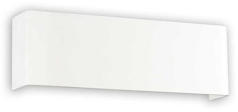 Elegant Bright Væglampe i Hvid Metal - 12W LED Belysning