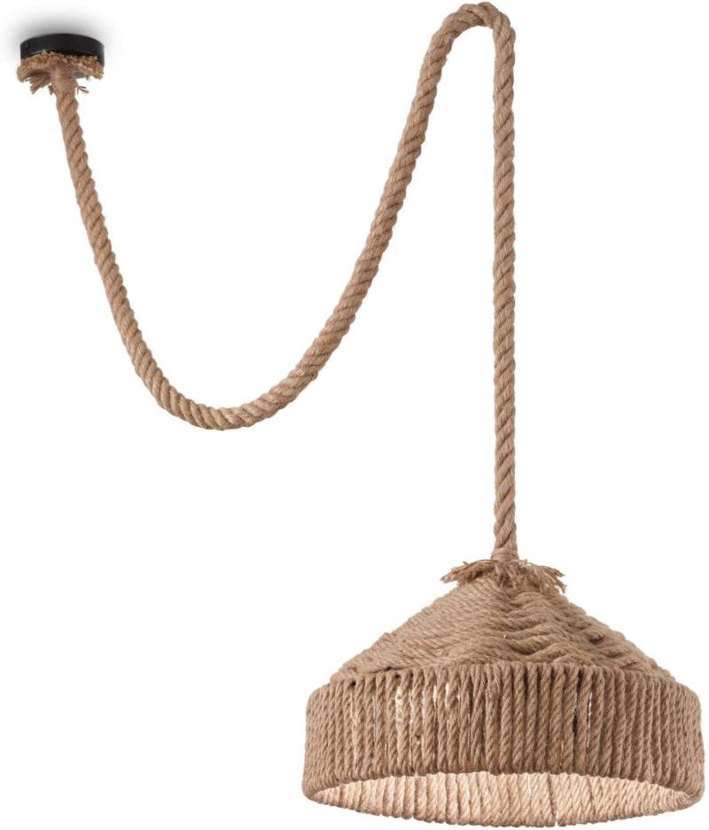 Canapa Pendel Lampe i Sort Metal - Eksklusiv Belysning