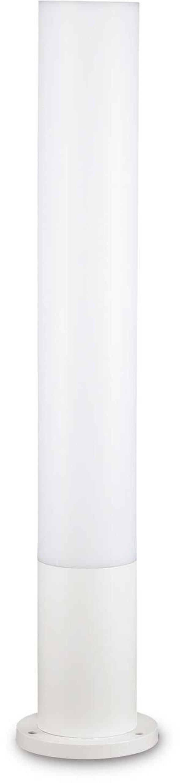 Edo Outdoor  Udendørs Gulvlampe  Gx53 Max     15w  Gx53  Hvid  Aluminium  Metal  Plast  ø155xh800mm