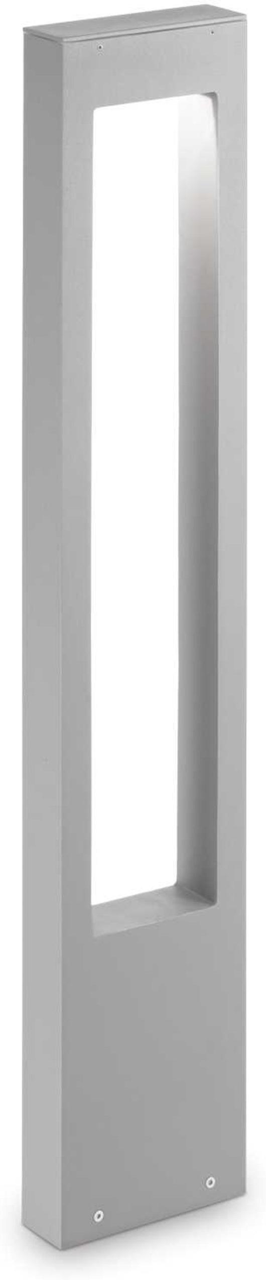 Vega Udendørs Gulvlampe i Grå Aluminium - Elegant Belysning