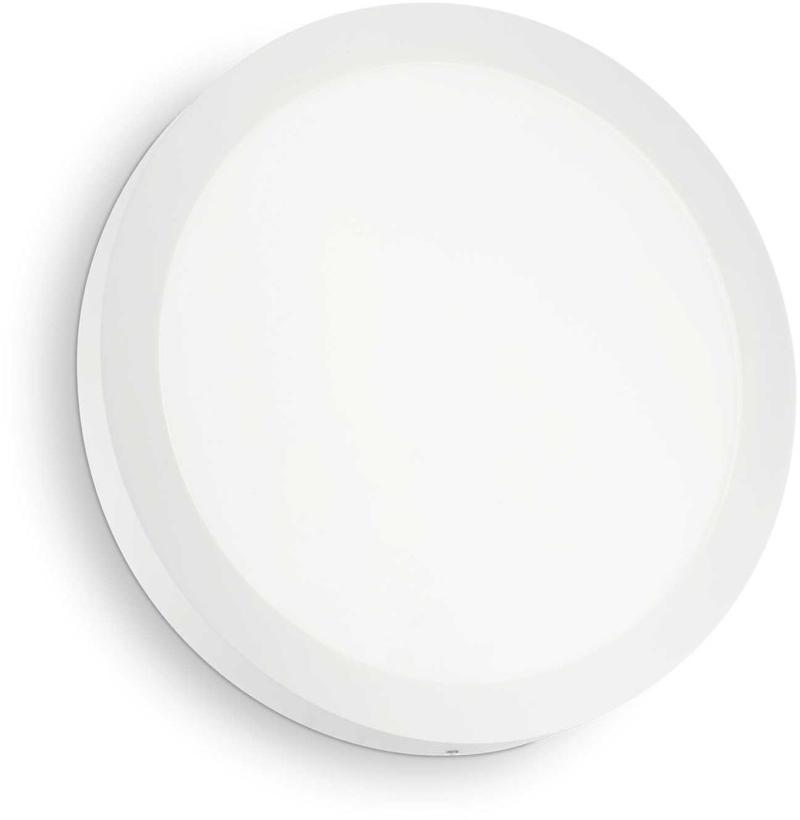 Universal Væglampe 25w Led Hvid Aluminium Metal Plast ø300xb40mm