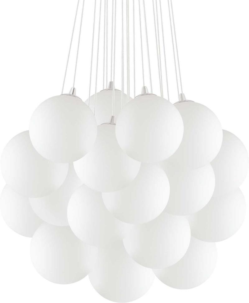 Mapa Plus Pendel Lampe - Elegant Hvid Glas Belysning