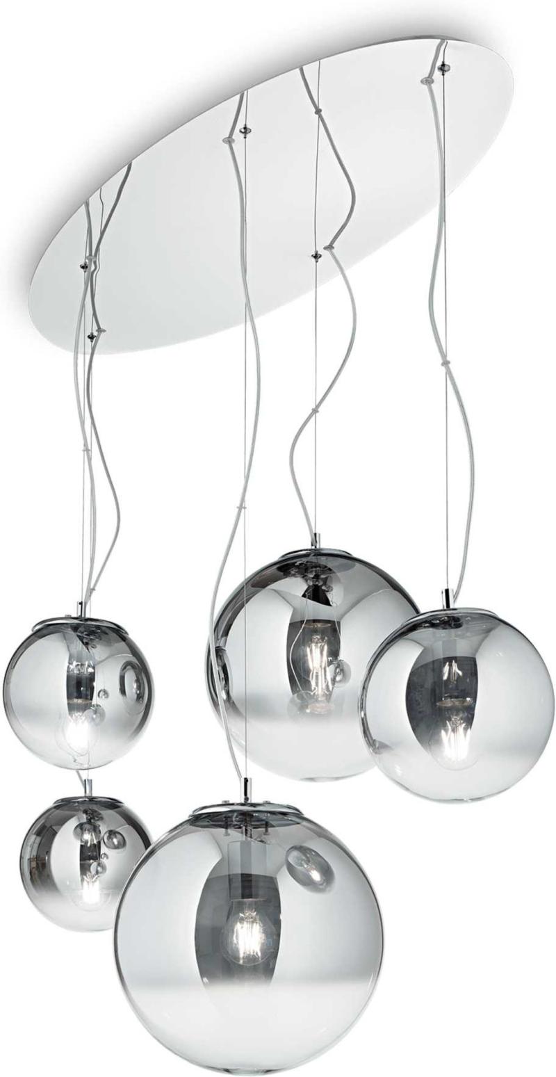 Mapa Fade Pendel Lampe i Krom og Glas - Elegant Belysning