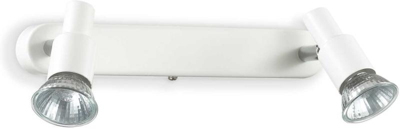 Slem  Væglampe  Gu10 Max     50w  Gu10  Hvid  Metal  L260xh100xb130mm
