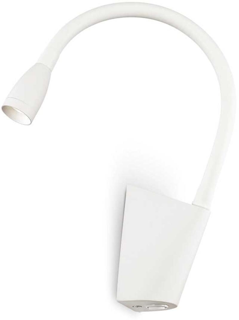 Goose Væglampe Led 3w Led Hvid Metal Plast L60xh185xb300mm