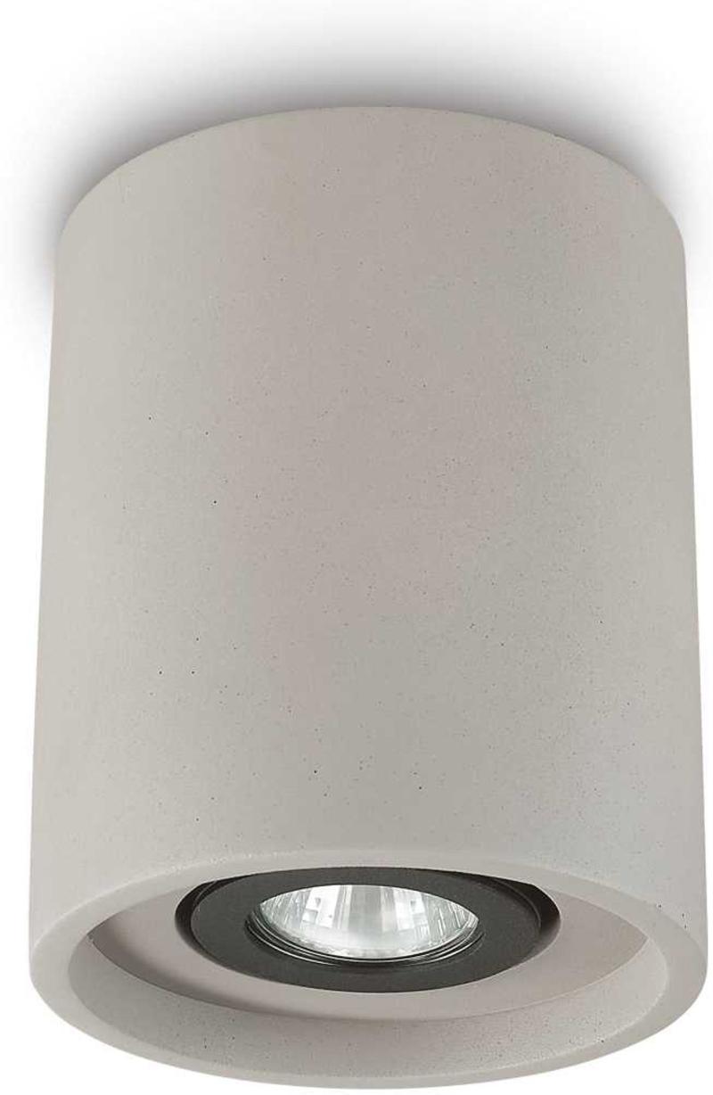 Elegant loftslampe i beton fra Ideal Lux - Oak serie