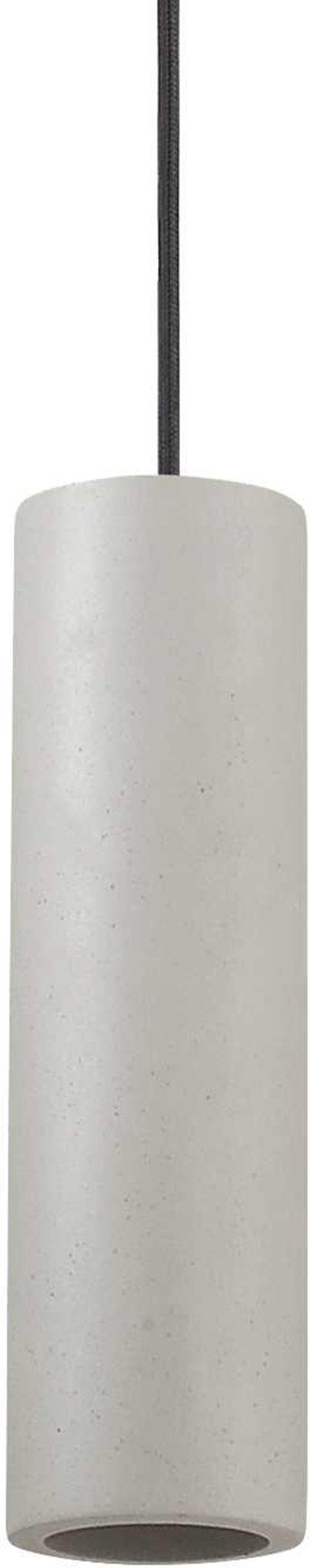 Elegant Pendel Lampe i Eg med Beton - Max 35W