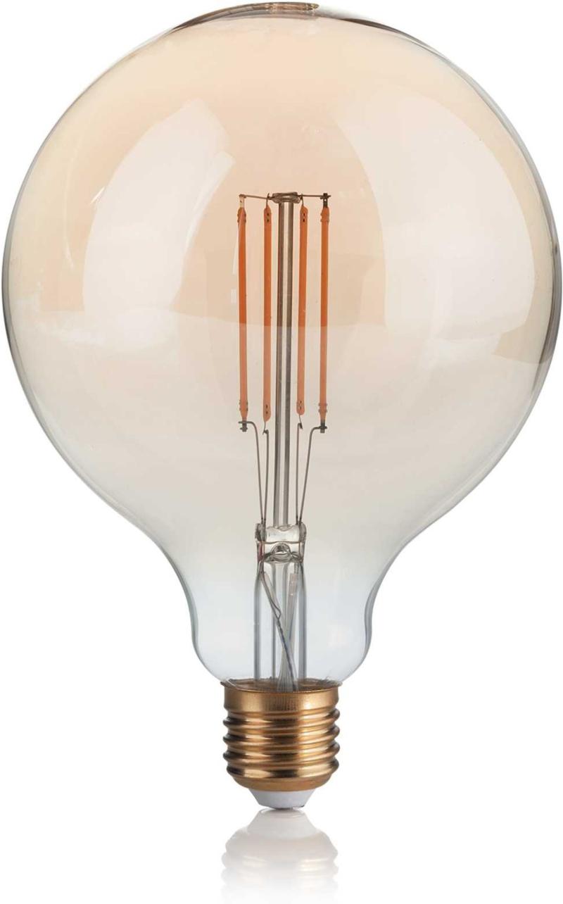 E27 Ravfarvet Lyspære 4W fra Ideal Lux - Elegant Belysning