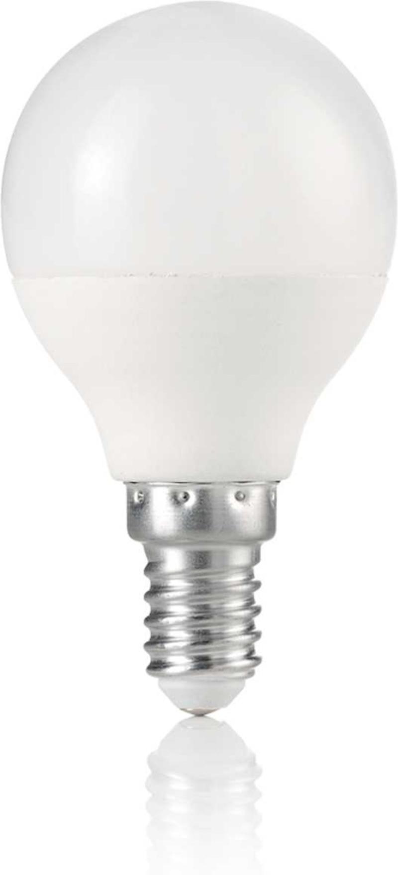 E14 6W Energibesparende Lyspære - Hvid 3000K