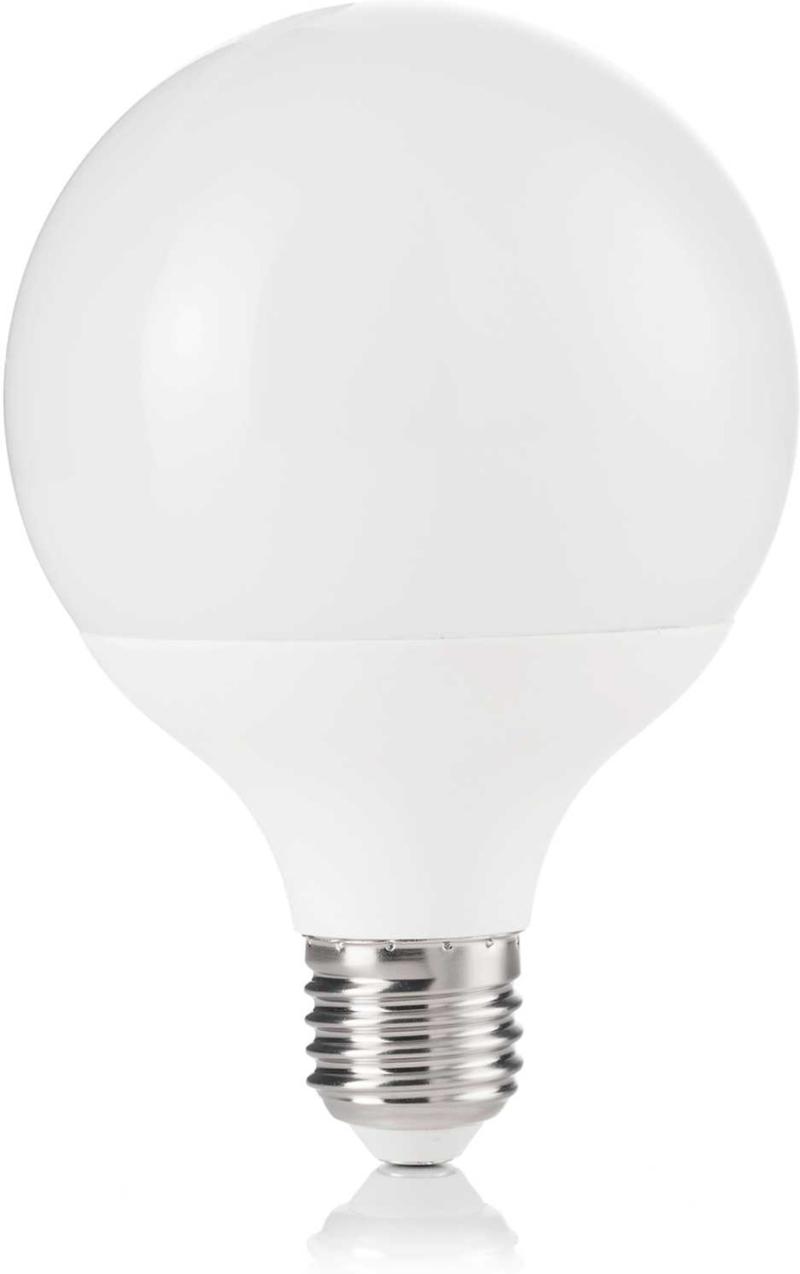 E27  Lyspære  15w  E27  Hvid Kelvin: 4000  Plast  ø95xh145mm
