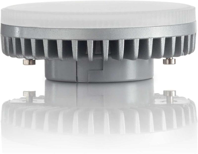 Gx53 Lyspære 9W - Hvid Aluminium, Energieffektiv Belysning