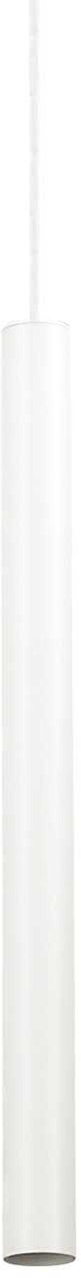 Ultrathin Pendel Lampe i Hvid Metal - Elegant Belysning