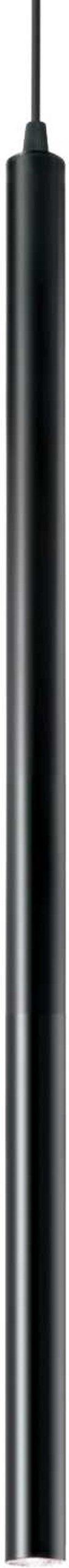 Ultrathin Pendel Lampe i Sort Metal - Elegant Belysning