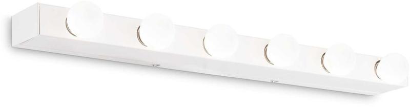 Elegant Prive Væglampe i Hvid Metal - Max 40W