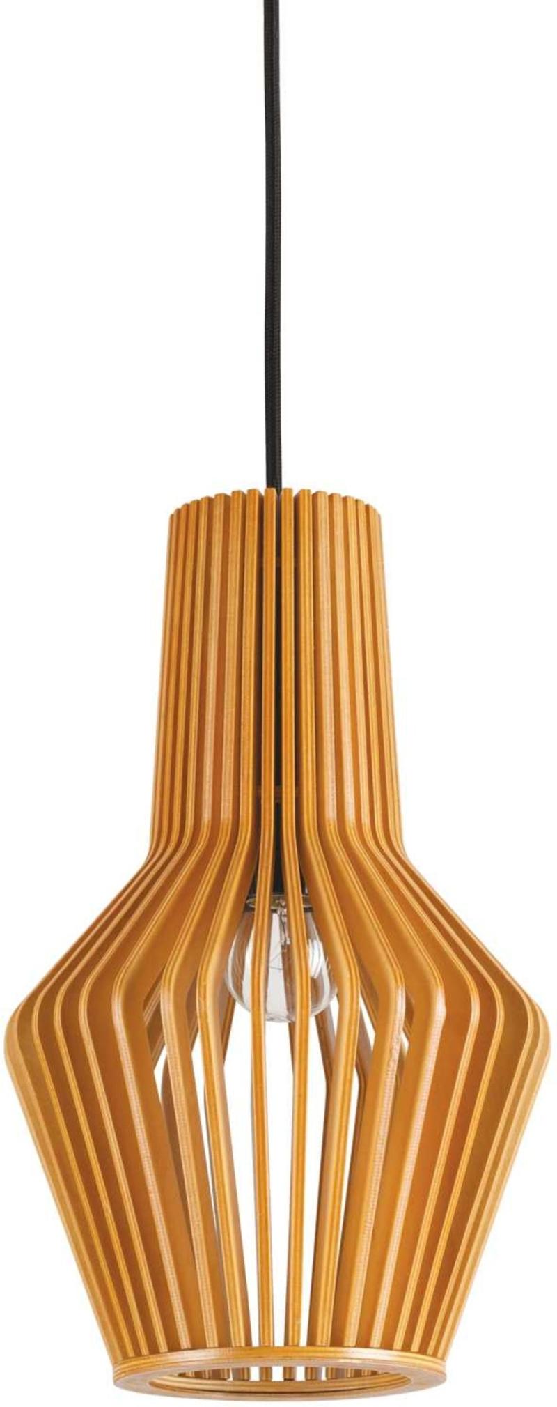 Citrus  Pendel Lampe  E27 Max     60w  E27  Natur  Træ  ø200xhmin450 Max1460mm