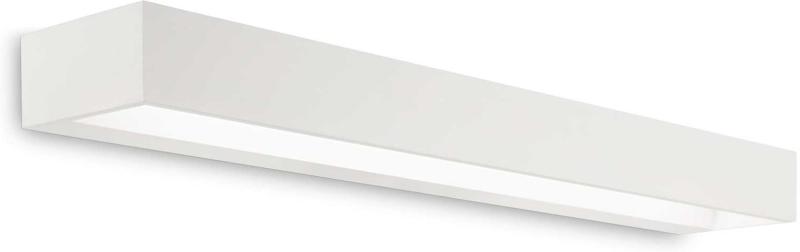 Elegant Cube Væglampe i Hvid Metal - 12W LED Belysning