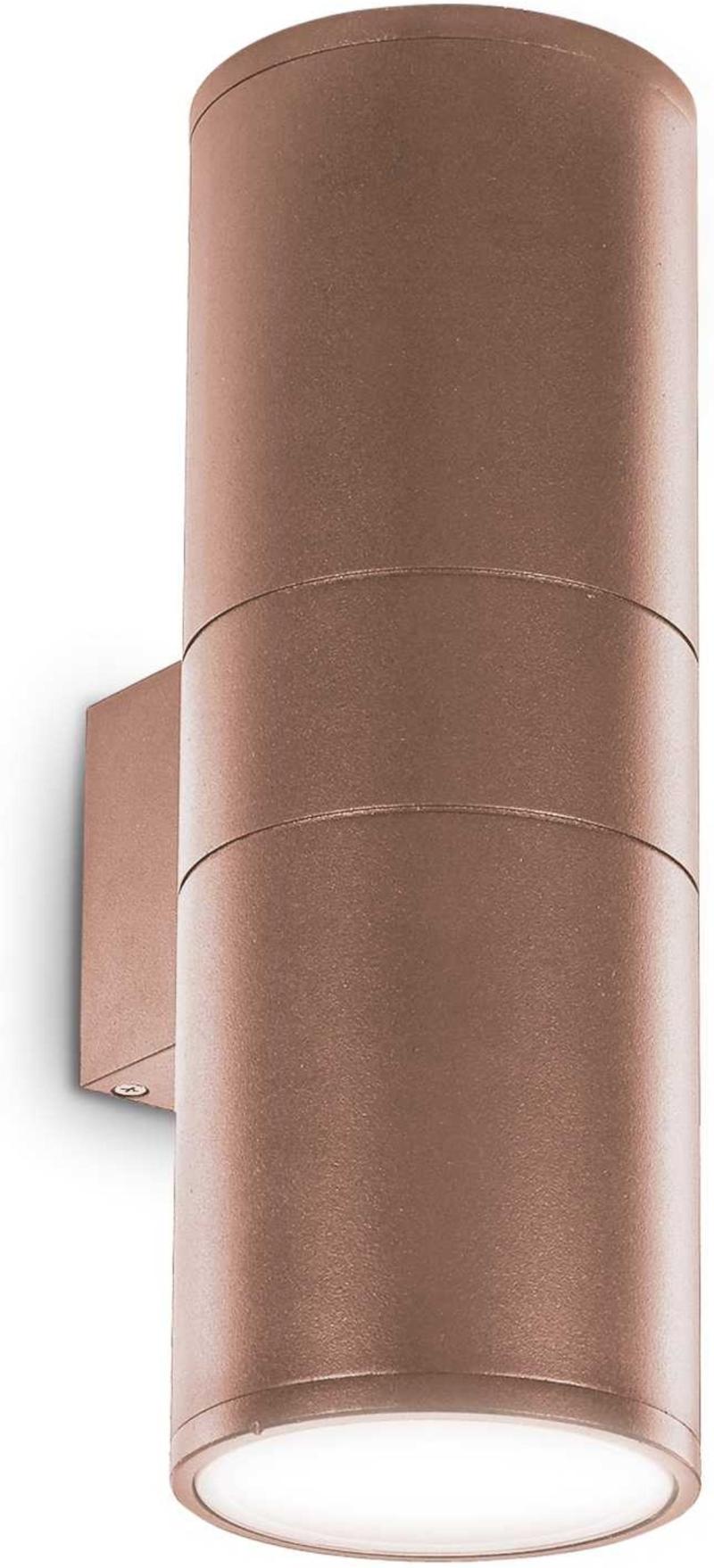 Gun Udendørs Væglampe E27 Max 60w E27 Kaffe Aluminium Metal L110xh310xb150mm