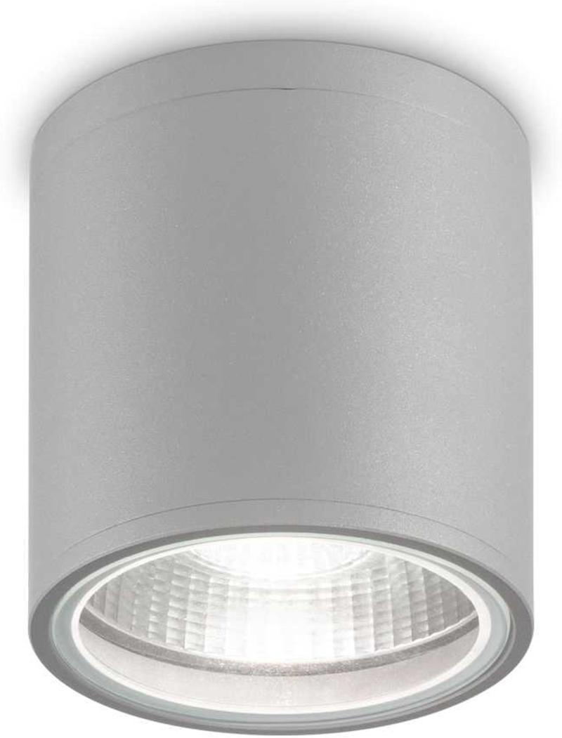 Gun Udendørs Loftslampe i Grå Aluminium - Moderne Design