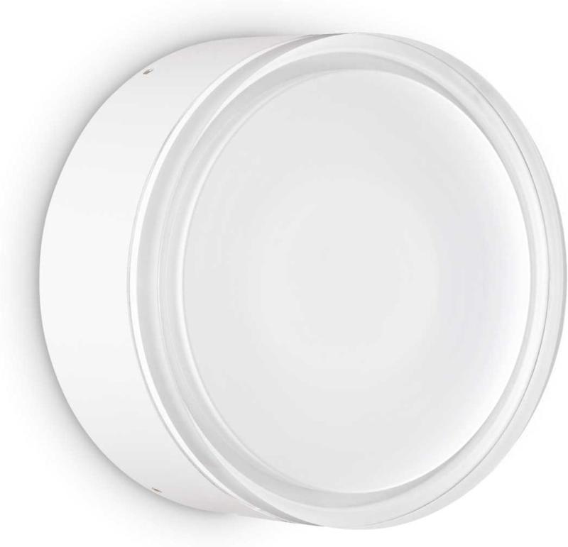 Urano Udendørs Loftslampe - Elegant Hvid Aluminium 15W