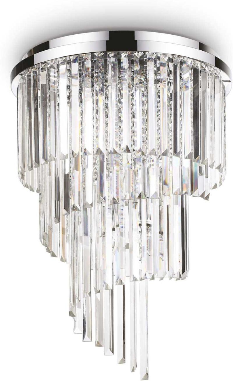 Carlton Loftslampe i Krom - Elegant Belysning til Dit Hjem