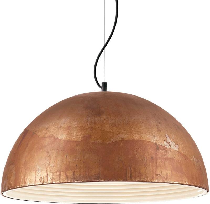 Folk Pendel Lampe E27 Max 60w E27 Corten Metal ø500xhmin500 Max1500mm