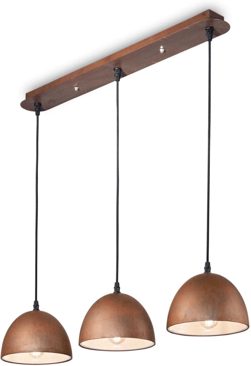 Folk Pendel Lampe i Corten Metal – Elegant Belysning