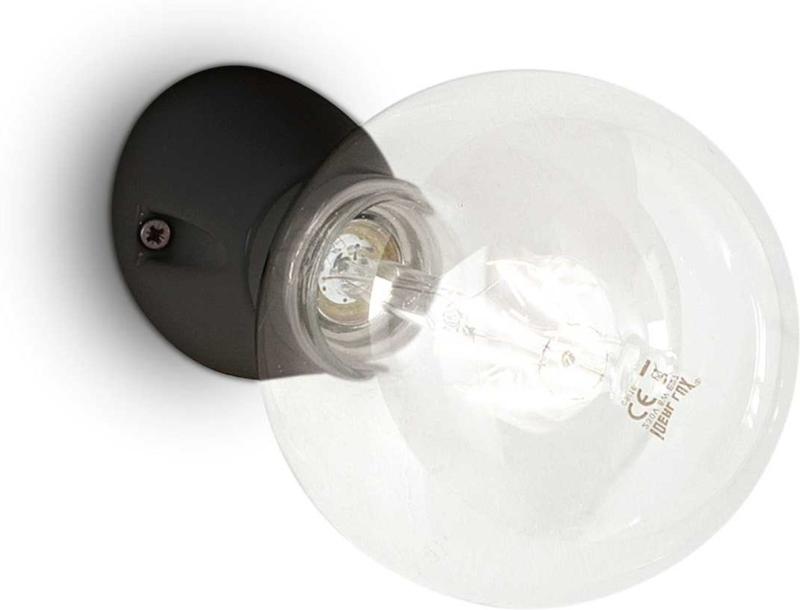 Winery  Væglampe  E27 Max     60w  E27  Sort  Keramisk  ø75xb70mm