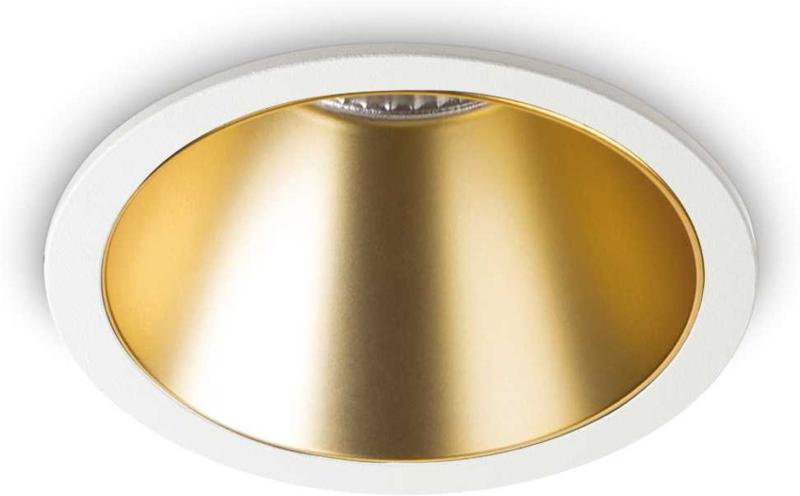 Elegant Indbygningslampe 11W LED i Guld - Ideel Belysning