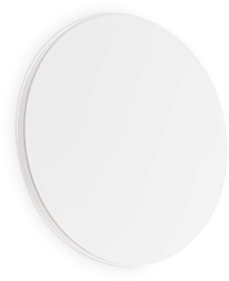 Elegant Cover Væglampe i Hvid Aluminium - Minimalistisk Design