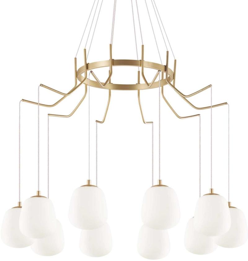 Karousel Pendel Lampe i Messing - Elegant Belysning