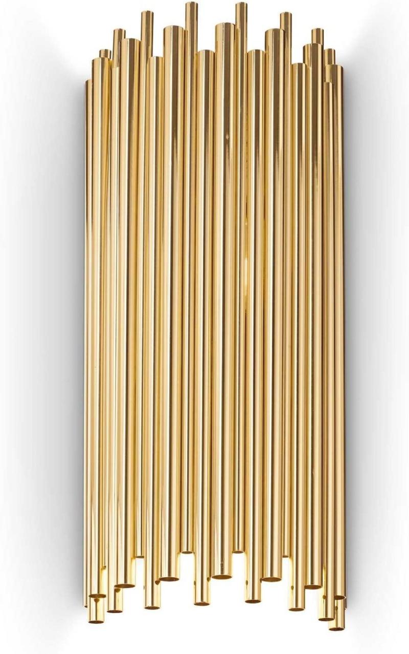 Pan Væglampe i Guld - Elegant Belysning til Dit Hjem
