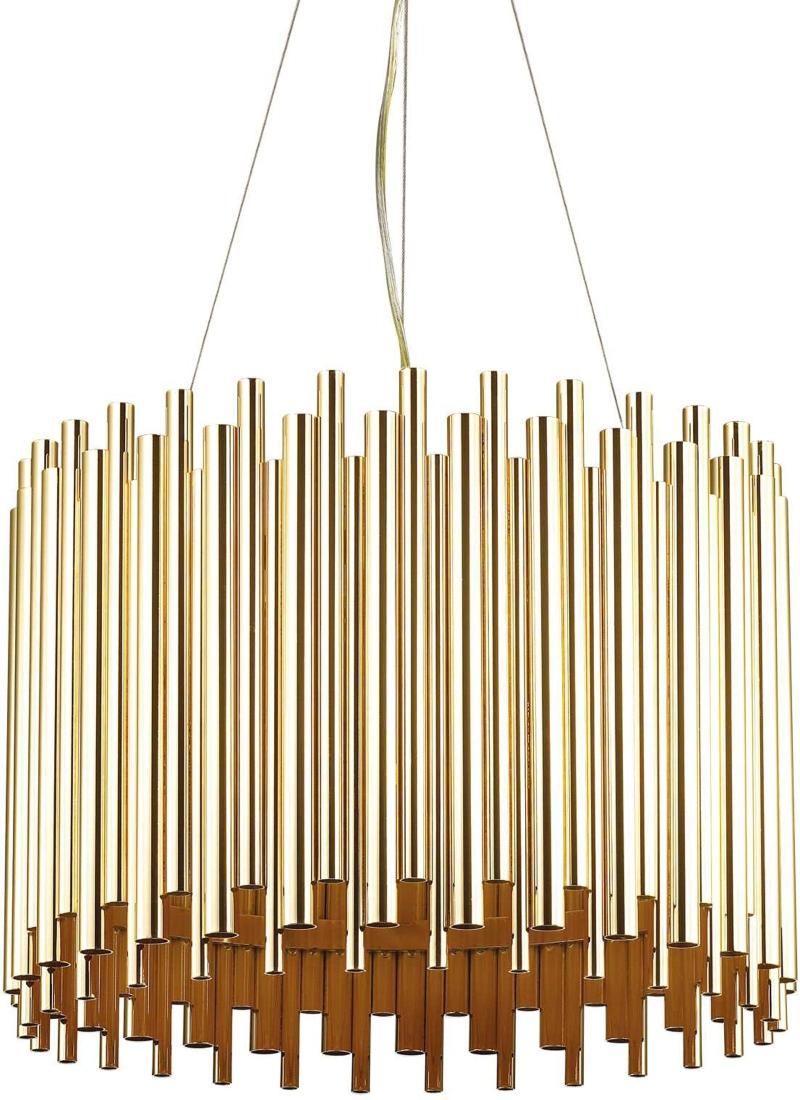 Elegant Pan Pendel Lampe i Guld - Max 60W