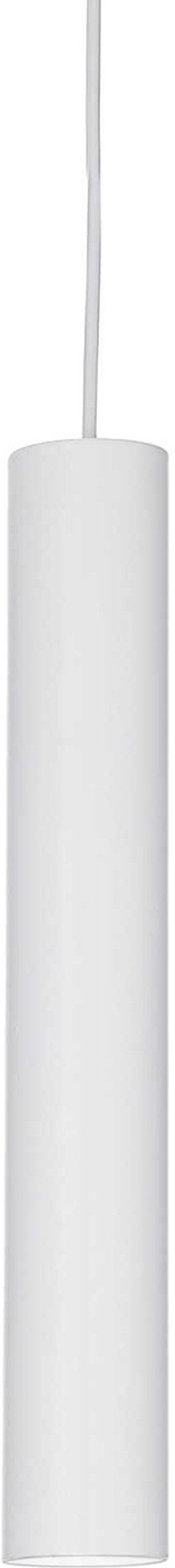 Elegant Tube Pendel Lampe i Hvid Aluminium - Ideel Belysning