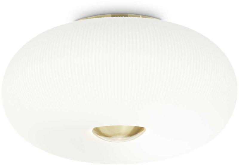 Arizona Loftlampe i Hvid og Messing - Elegant Design