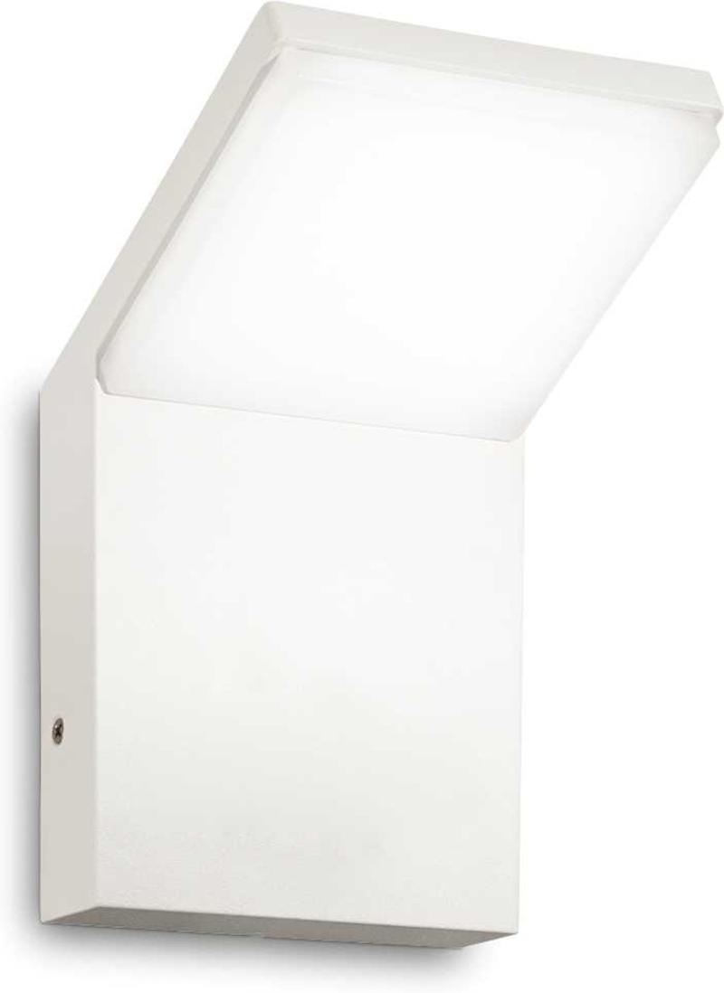 Stilfuld Udendørs Væglampe i Hvid LED - Ideal Lux