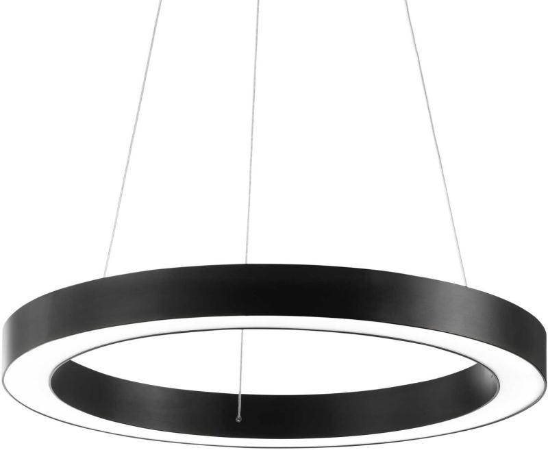 Oracle Pendel Lampe Led 43w Led Sort Aluminium Metal Plast ø700xhmin105 Max2100mm