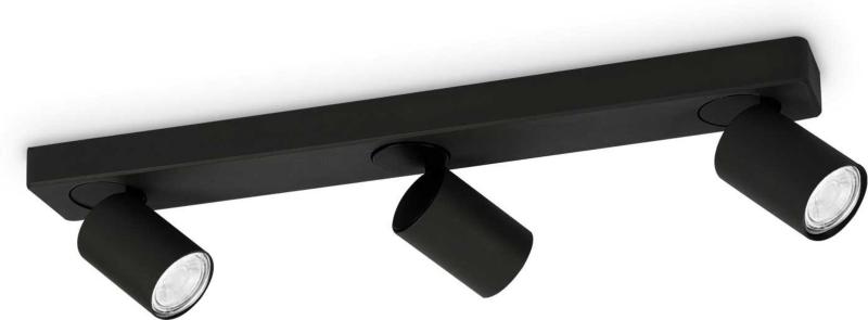 Rudy Loftlampe GU10 - Elegant Sort Metal Design