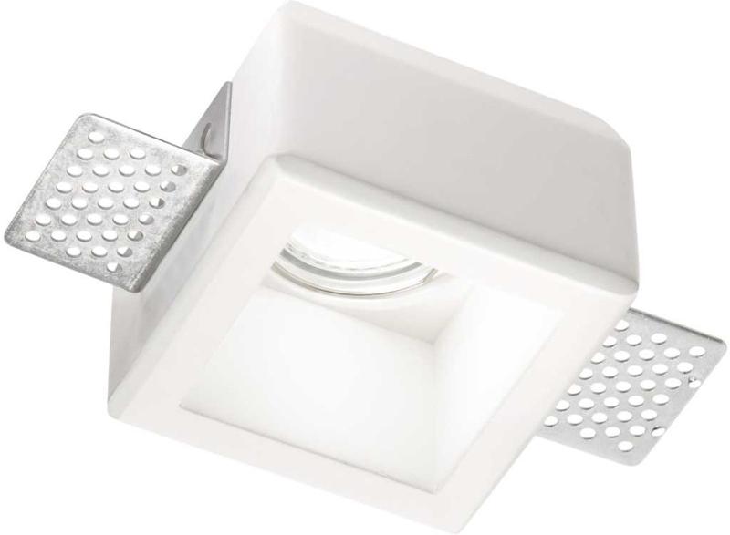 Samba Indbygningslampe GU10 - Elegant Hvid Gips Belysning