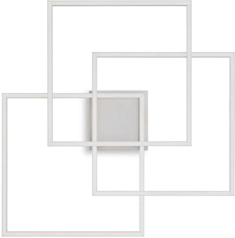 Elegant Frame Loftslampe - Hvid LED 35W til Dit Hjem