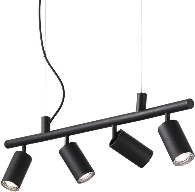 Elegant Dynamite Pendel Lampe i Sort Metal - Max 28W