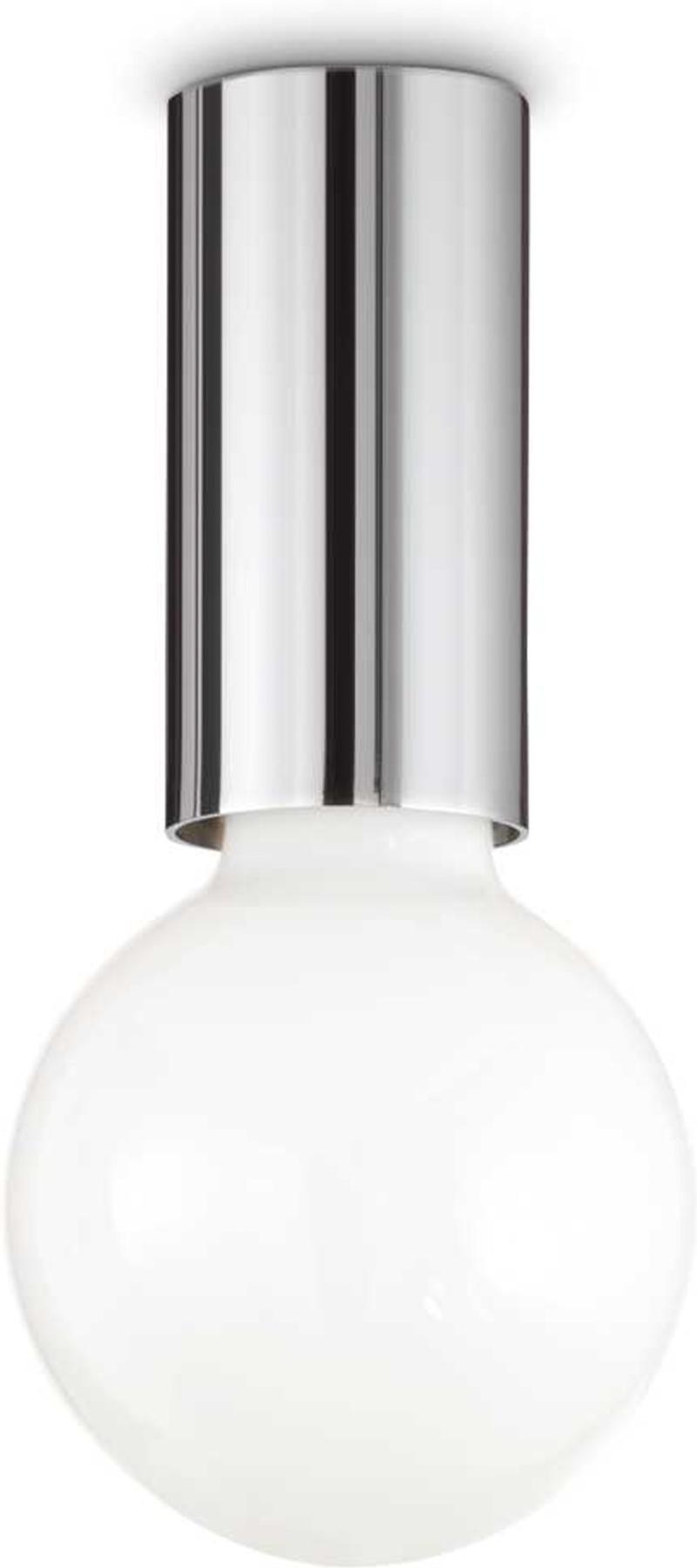 Elegant Petit Loftlampe i Krom - Max 60W E27